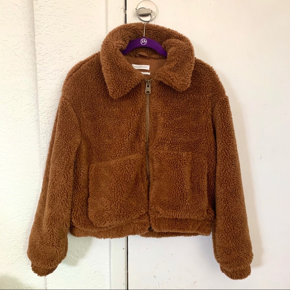 Urban Outfitters Teddy Fur Coat
